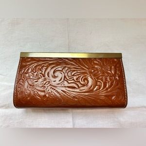Patricia Nash leather embossed wallet